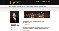 Desktop Screenshot of gouldfirm.com