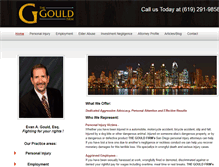 Tablet Screenshot of gouldfirm.com